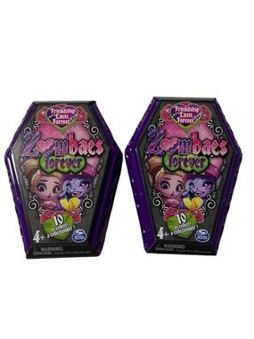 ZomBae's Forever Coffin Pack Toy Doll Figures Blind Bag Purple